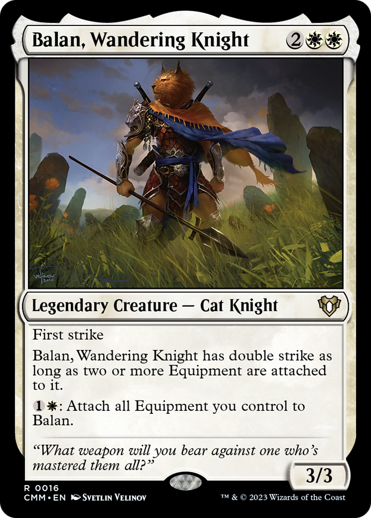 Balan, Wandering Knight [Commander Masters] | Anubis Games and Hobby