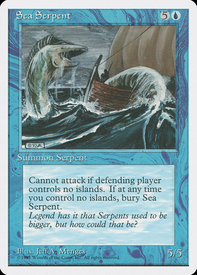 Sea Serpent [Fourth Edition] | Anubis Games and Hobby