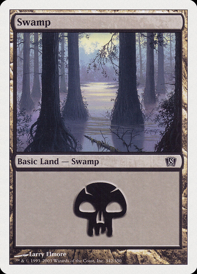 Swamp (342) [Eighth Edition] | Anubis Games and Hobby