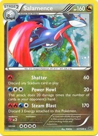 Salamence (57/108) (Cosmos Holo) (Blister Exclusive) [XY: Roaring Skies] | Anubis Games and Hobby