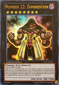 Number 22: Zombiestein [Yu-Gi-Oh! ZEXAL Manga Promotional Cards] [YZ03-EN001] | Anubis Games and Hobby