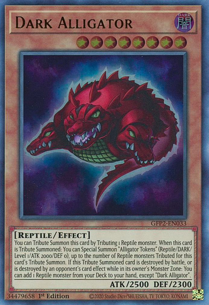 Dark Alligator [GFP2-EN033] Ultra Rare | Anubis Games and Hobby