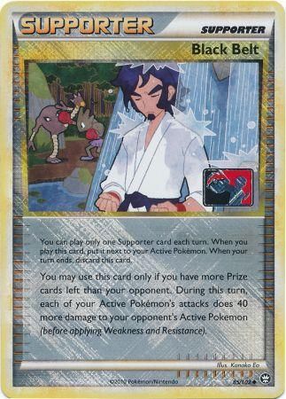 Black Belt (85/102) (League Promo) [HeartGold & SoulSilver: Triumphant] | Anubis Games and Hobby