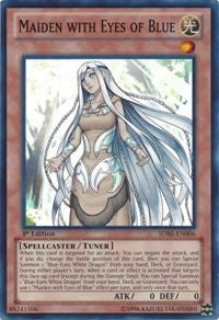Maiden with Eyes of Blue [Structure Deck: Saga of Blue-Eyes White Dragon] [SDBE-EN006] | Anubis Games and Hobby