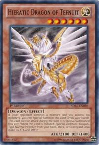 Hieratic Dragon of Tefnuit [Structure Deck: Saga of Blue-Eyes White Dragon] [SDBE-EN010] | Anubis Games and Hobby