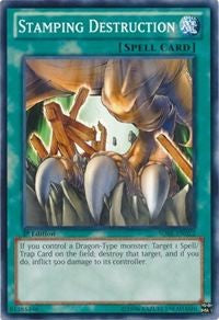 Stamping Destruction [Structure Deck: Saga of Blue-Eyes White Dragon] [SDBE-EN022] | Anubis Games and Hobby