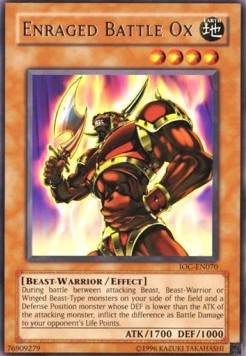 Enraged Battle Ox [IOC-EN070] Rare | Anubis Games and Hobby