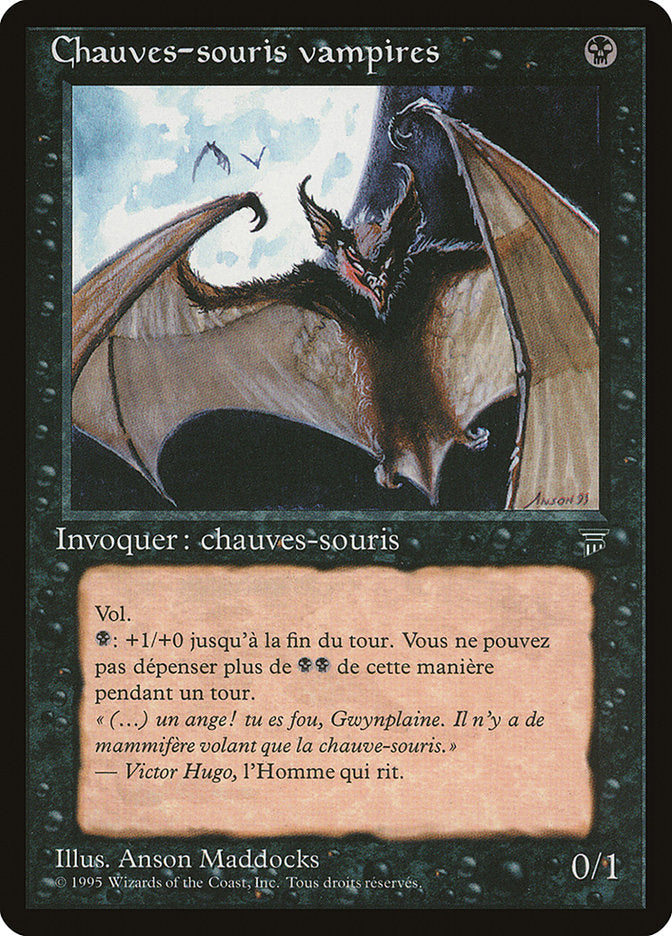Vampire Bats (French) - "Chauves-souris vampires" [Renaissance] | Anubis Games and Hobby