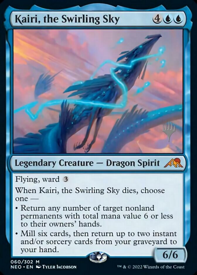 Kairi, the Swirling Sky (Promo Pack) [Kamigawa: Neon Dynasty Promos] | Anubis Games and Hobby