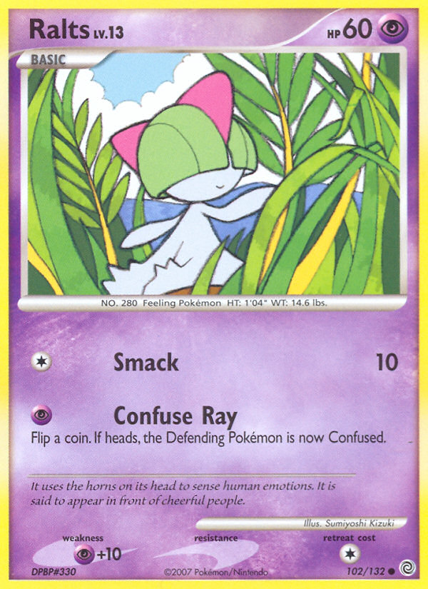 Ralts (102/132) [Diamond & Pearl: Secret Wonders] | Anubis Games and Hobby