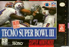 Tecmo Super Bowl III - Super Nintendo | Anubis Games and Hobby