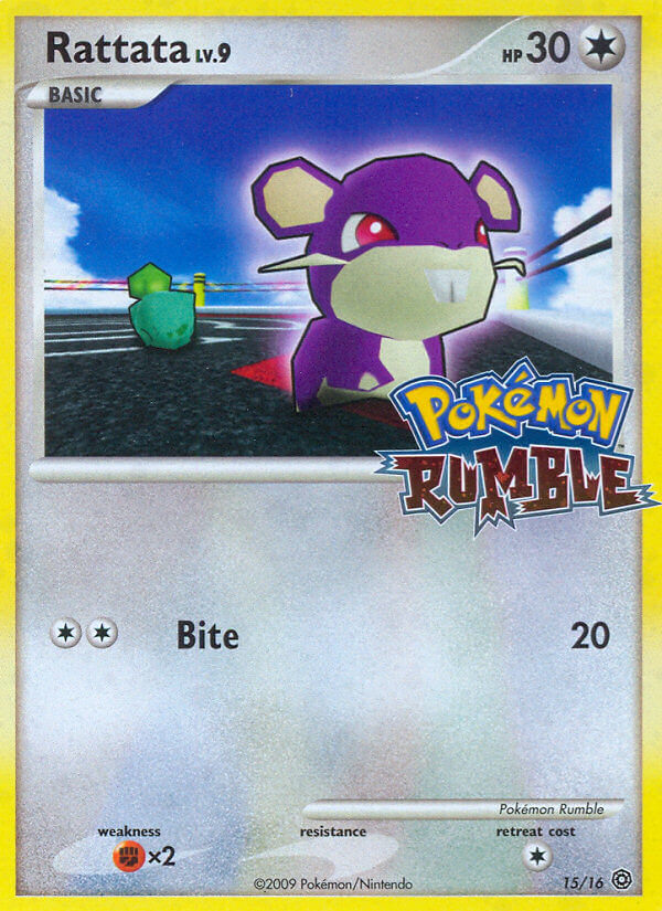 Rattata (15/16) [Pokémon Rumble] | Anubis Games and Hobby