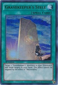 Gravekeeper's Stele [Legendary Collection 4: Joey's World] [LCJW-EN261] | Anubis Games and Hobby