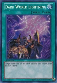 Dark World Lightning [Legendary Collection 4: Joey's World] [LCJW-EN249] | Anubis Games and Hobby