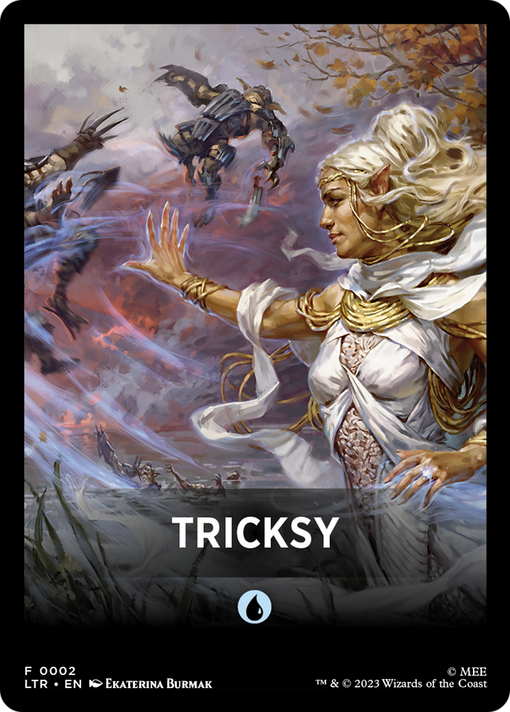 Tricksy Theme Card [The Lord of the Rings: Tales of Middle-Earth Tokens] | Anubis Games and Hobby