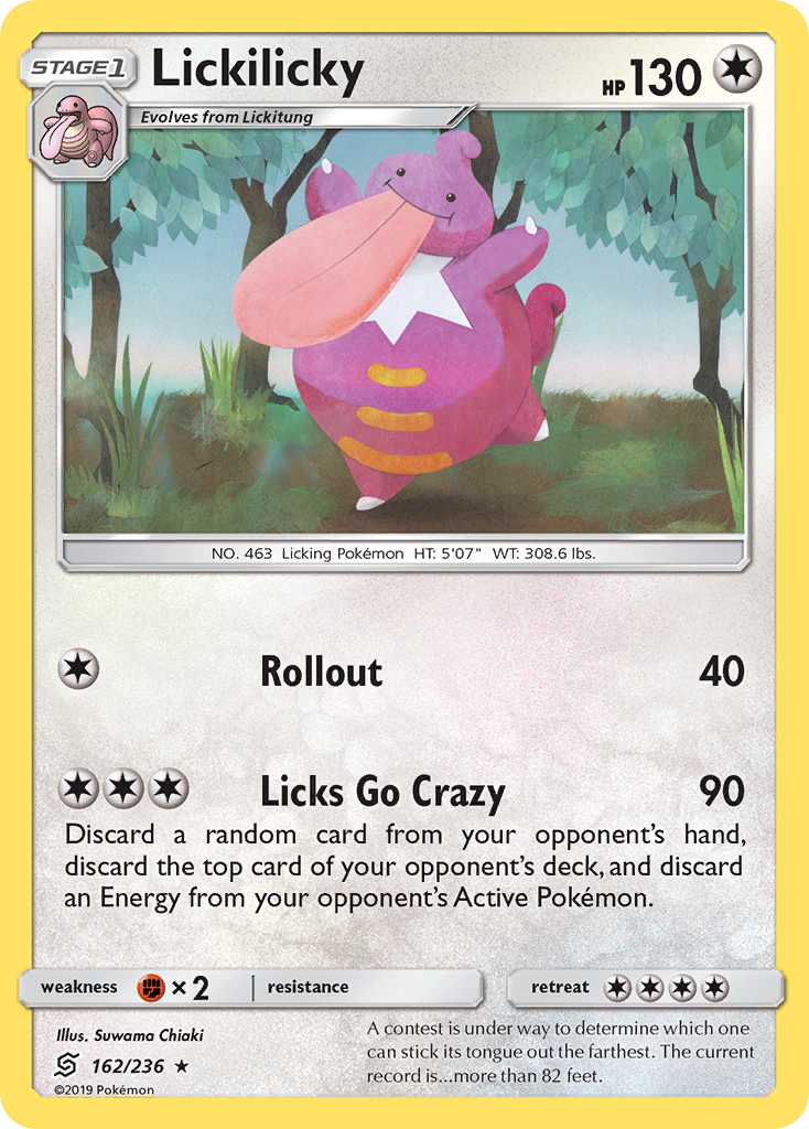 Lickilicky (162/236) [Sun & Moon: Unified Minds] | Anubis Games and Hobby