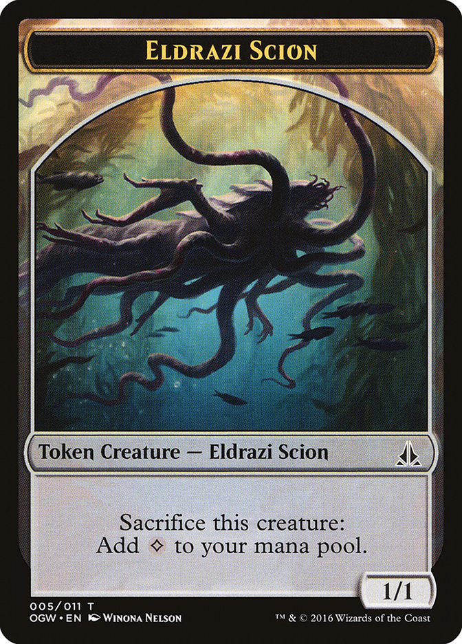 Eldrazi Scion Token (005/011) [Oath of the Gatewatch Tokens] | Anubis Games and Hobby