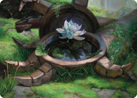 Timeless Lotus Art Card [Dominaria United Art Series] | Anubis Games and Hobby