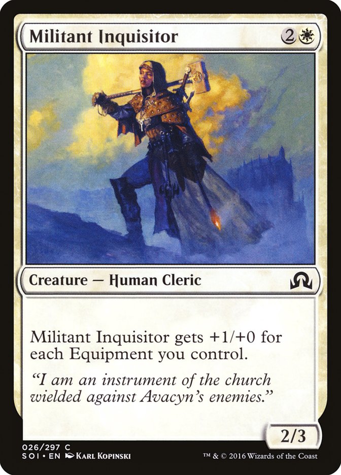 Militant Inquisitor [Shadows over Innistrad] | Anubis Games and Hobby