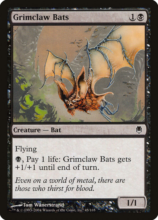 Grimclaw Bats [Darksteel] | Anubis Games and Hobby