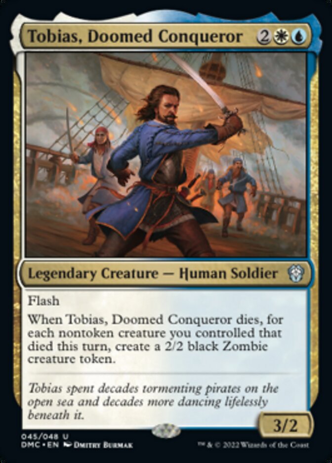 Tobias, Doomed Conqueror [Dominaria United Commander] | Anubis Games and Hobby