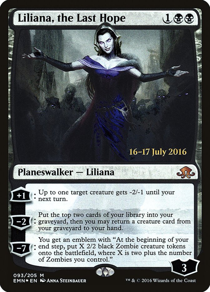 Liliana, the Last Hope [Eldritch Moon Prerelease Promos] | Anubis Games and Hobby