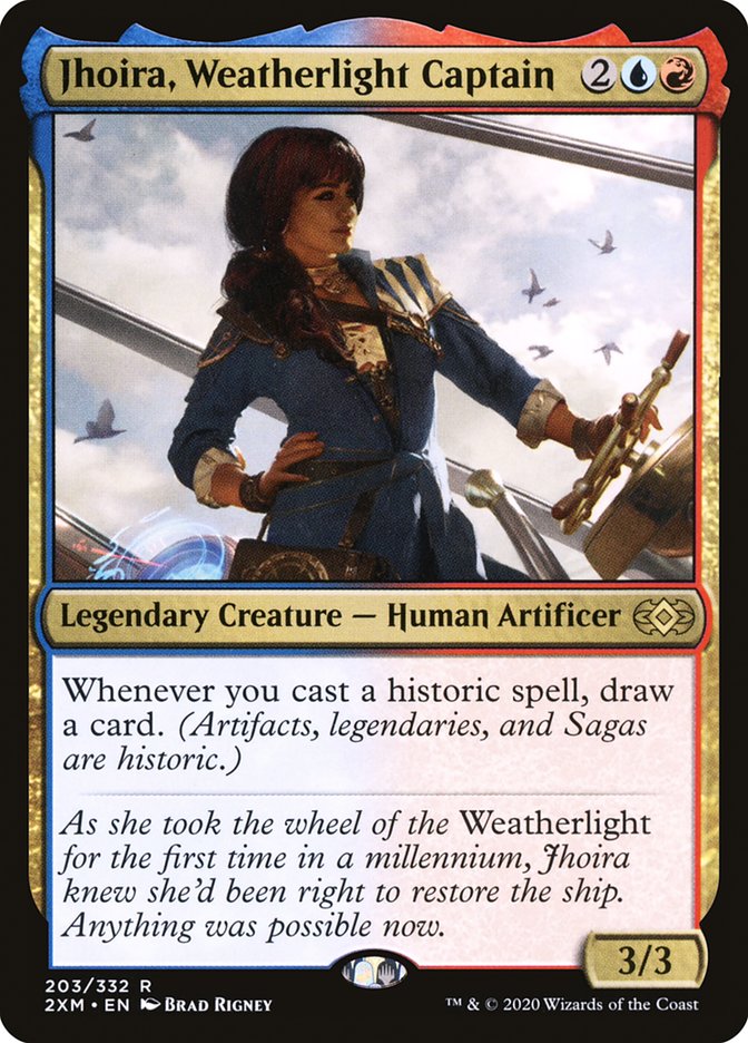 Jhoira, Weatherlight Captain [Double Masters] | Anubis Games and Hobby