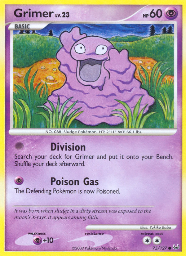 Grimer (75/127) [Platinum: Base Set] | Anubis Games and Hobby