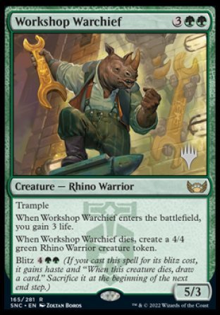 Workshop Warchief (Promo Pack) [Streets of New Capenna Promos] | Anubis Games and Hobby