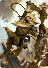 Teeterpeak Ambusher Art Card [Zendikar Rising Art Series] | Anubis Games and Hobby