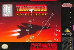 Turn and Burn No Fly Zone - Super Nintendo | Anubis Games and Hobby