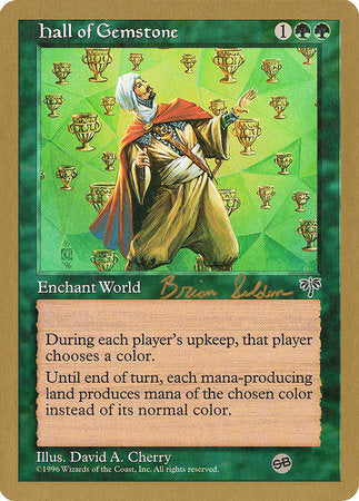 Hall of Gemstone - 1998 Brian Selden (MIR) (SB) [World Championship Decks 1998] | Anubis Games and Hobby