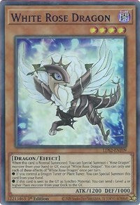 White Rose Dragon (Purple) [LDS2-EN109] Ultra Rare | Anubis Games and Hobby