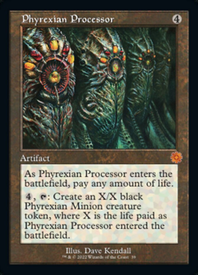 Phyrexian Processor (Retro) [The Brothers' War Retro Artifacts] | Anubis Games and Hobby
