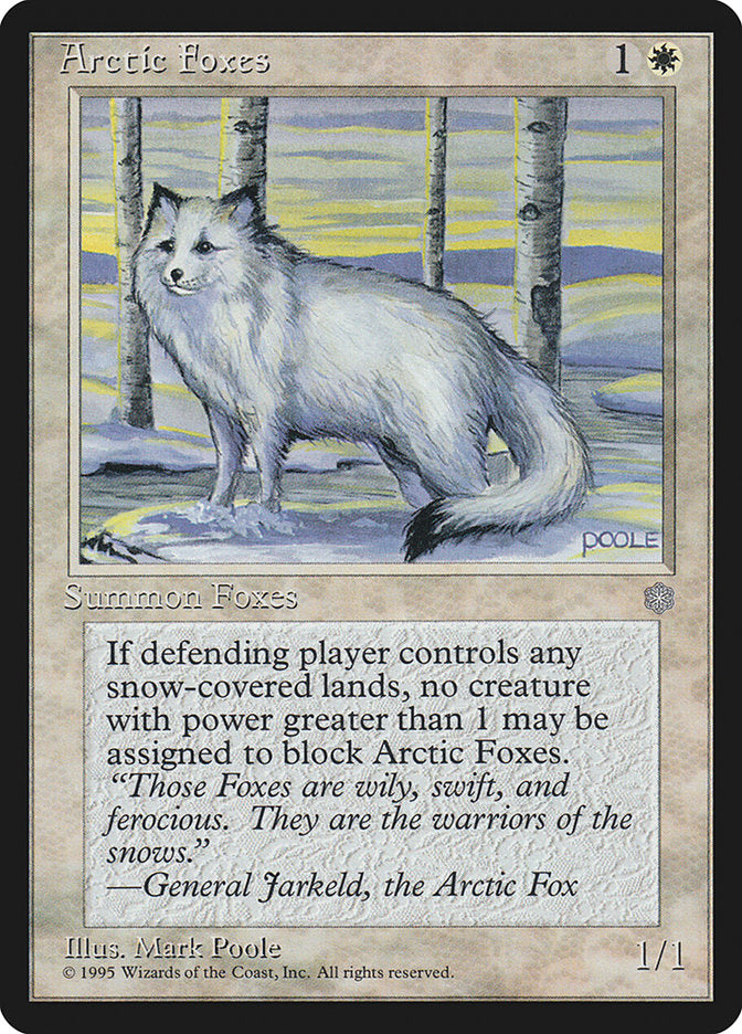 Arctic Foxes [Ice Age] | Anubis Games and Hobby