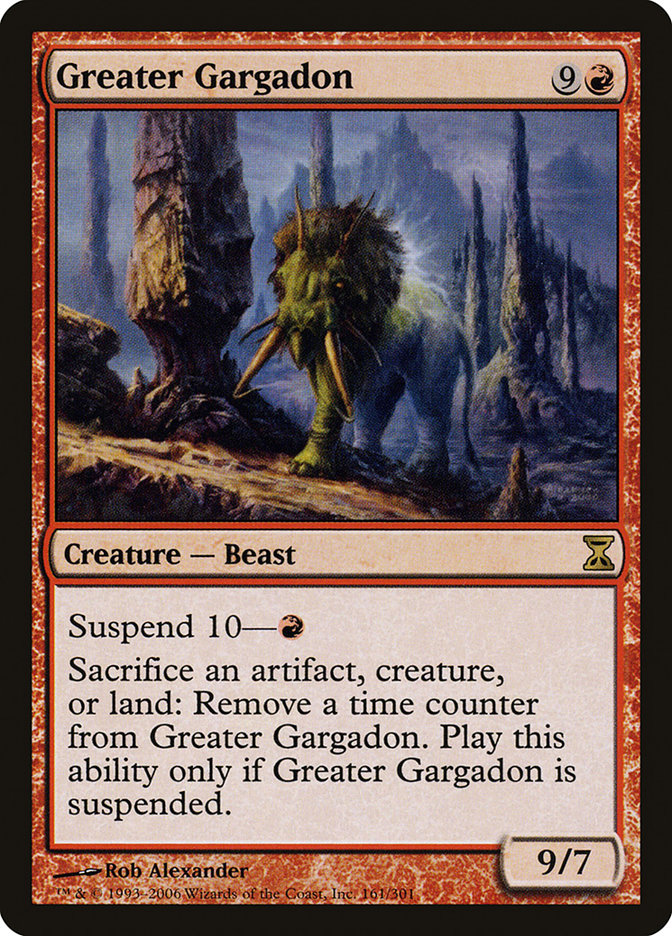 Greater Gargadon [Time Spiral] | Anubis Games and Hobby