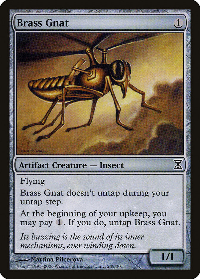 Brass Gnat [Time Spiral] | Anubis Games and Hobby