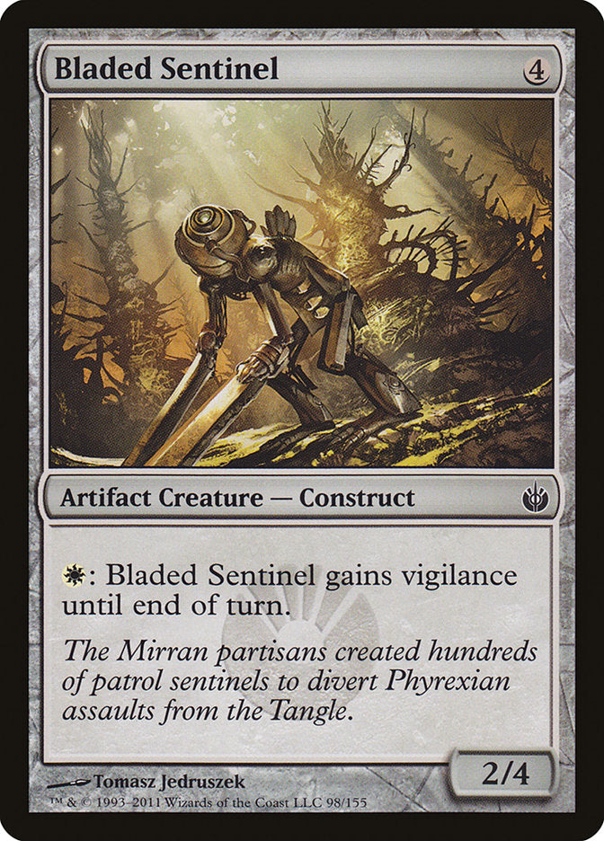 Bladed Sentinel [Mirrodin Besieged] | Anubis Games and Hobby