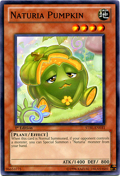 Naturia Pumpkin [STBL-EN031] Common | Anubis Games and Hobby