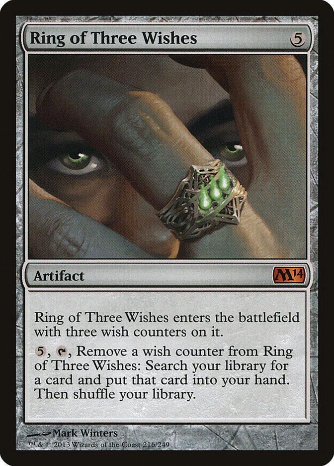 Ring of Three Wishes [Magic 2014] | Anubis Games and Hobby