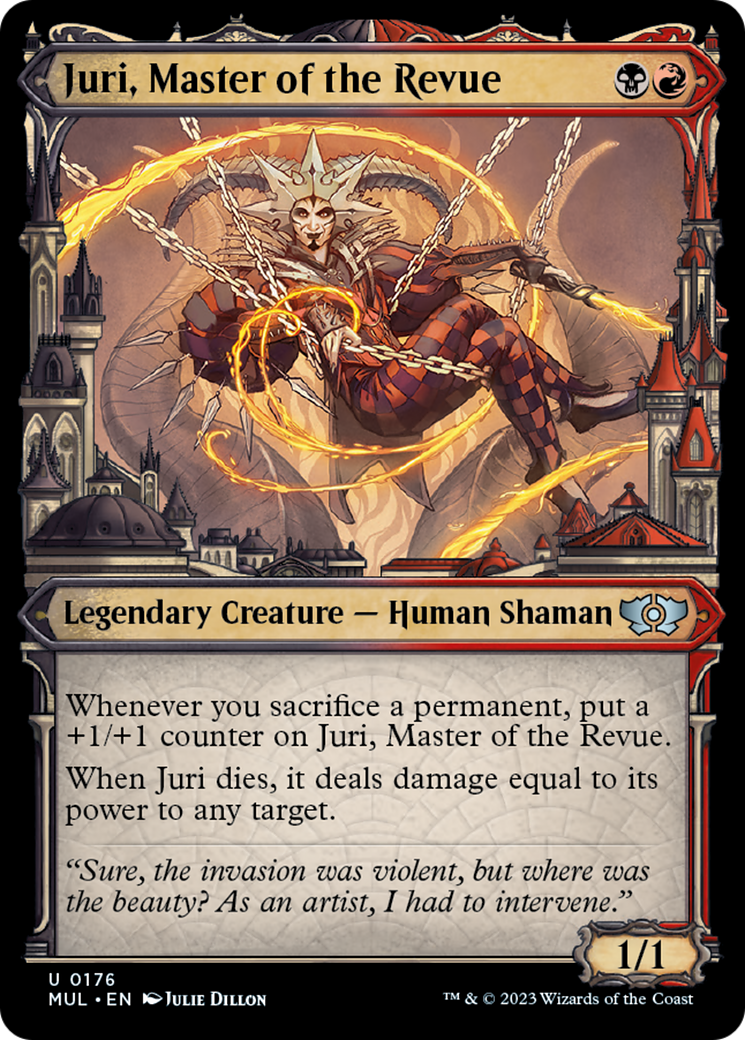 Juri, Master of the Revue (Halo Foil) [Multiverse Legends] | Anubis Games and Hobby