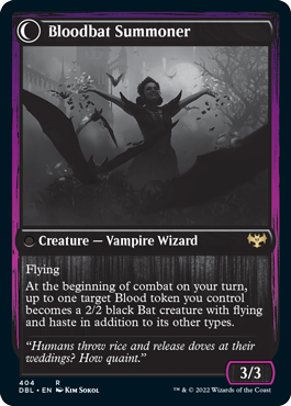 Voldaren Bloodcaster // Bloodbat Summoner [Innistrad: Double Feature] | Anubis Games and Hobby