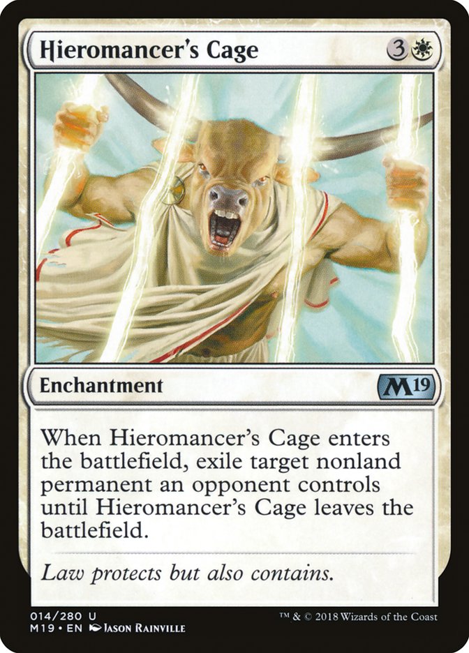 Hieromancer's Cage [Core Set 2019] | Anubis Games and Hobby