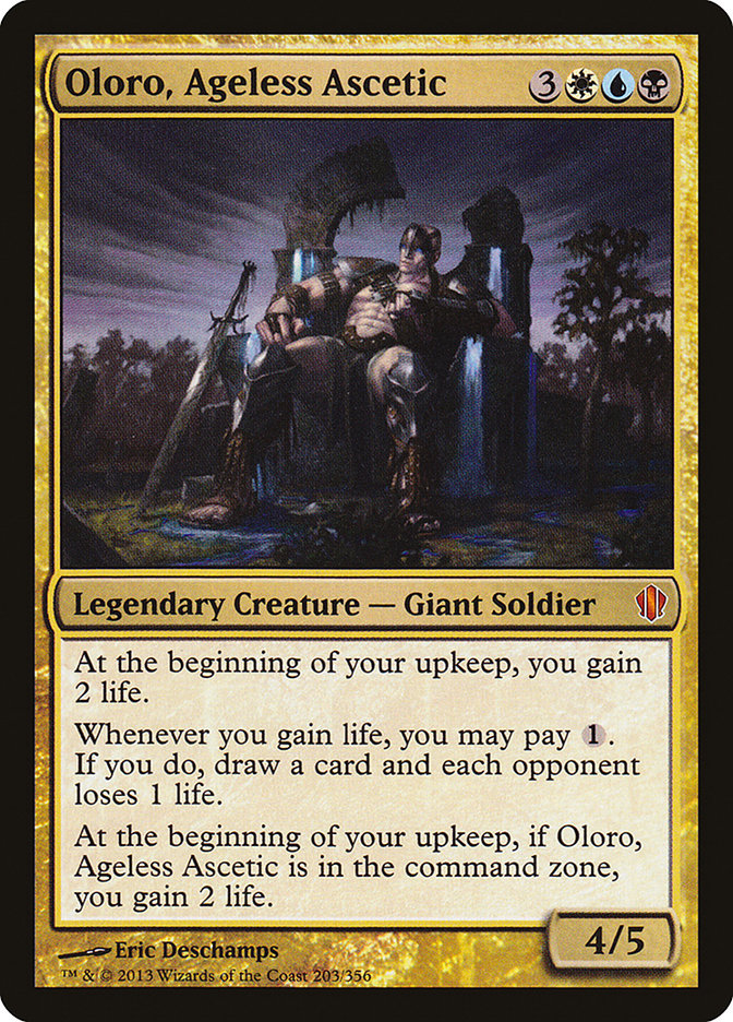 Oloro, Ageless Ascetic [Commander 2013] | Anubis Games and Hobby