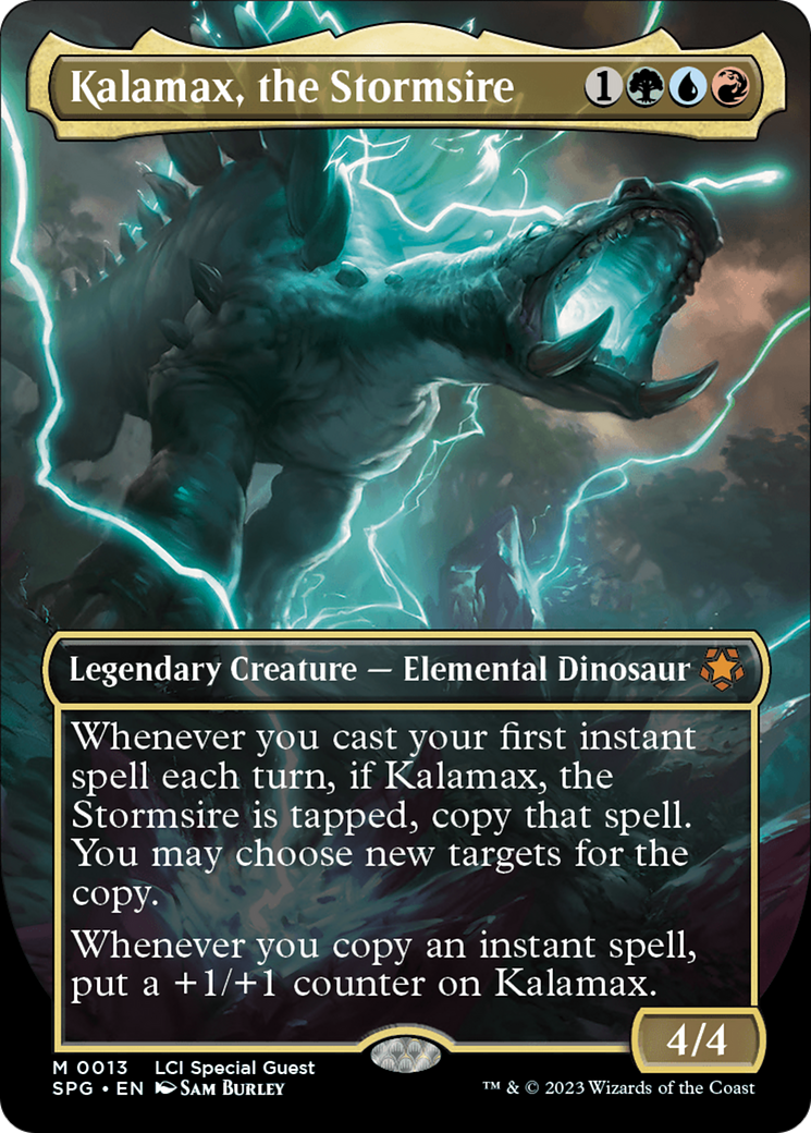 Kalamax, the Stormsire (Borderless) [The Lost Caverns of Ixalan Special Guests] | Anubis Games and Hobby