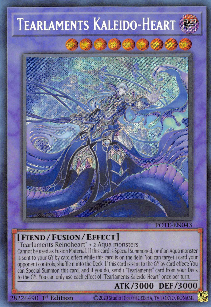Tearlaments Kaleido-Heart [POTE-EN043] Secret Rare | Anubis Games and Hobby