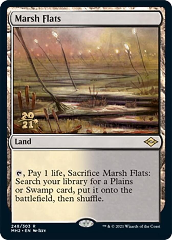 Marsh Flats [Modern Horizons 2 Prerelease Promos] | Anubis Games and Hobby