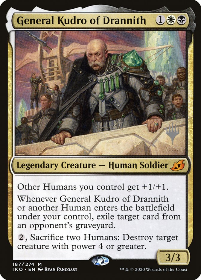 General Kudro of Drannith (Promo Pack) [Ikoria: Lair of Behemoths Promos] | Anubis Games and Hobby