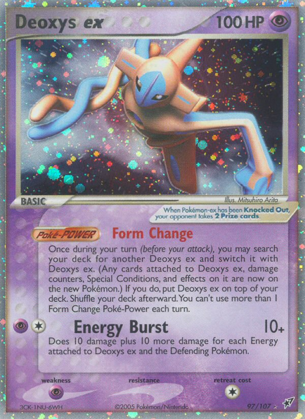 Deoxys ex (97/107) [EX: Deoxys] | Anubis Games and Hobby