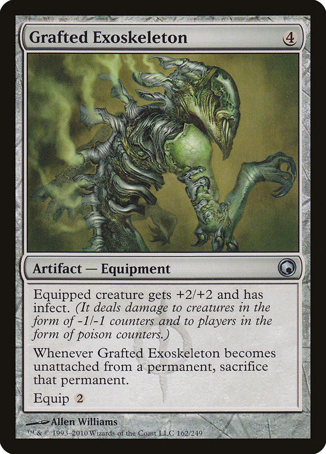 Grafted Exoskeleton [Scars of Mirrodin] | Anubis Games and Hobby